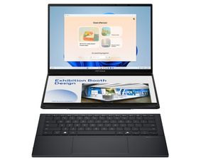 Zenbook14ใหม่ <span class=keywords><strong>Duo</strong></span> 2024 UX8406 UItra9 185H 32G 2TB Black2.8K OLED หน้าจอสัมผัสคู่แล็ปท็อปสำหรับการออกแบบและการทาสี - Product Image 2