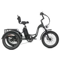 Vélo cargo électrique à pneus larges avec frein hydraulique, absorption des chocs, fourche avant, batterie LG720Wh, capacité de 150 kg, panier arrière, entrepôt UE