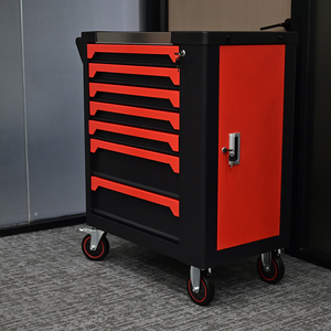 Armoire de rangement d'outils <span class=keywords><strong>en</strong></span> acier et <span class=keywords><strong>en</strong></span> fer robuste avec plateau <span class=keywords><strong>en</strong></span> <span class=keywords><strong>bois</strong></span> pour ateliers, ODM OEM pris <span class=keywords><strong>en</strong></span> charge, coffre à outils - Product Image 1
