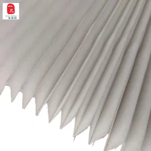Vertical pleat processing full shade curtain without punching shade heat insulating curtain fabric