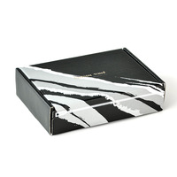 Boîte d'emballage de coffret de soins de la peau en carton écologique avec logo personnalisé emballage de courrier ondulé toutes les couleurs boîtes d'impression complètes