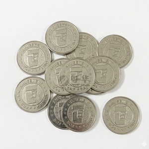 Conception personnalisée de jetons en laiton/alliage métallique avec placage bicolore, différentes tailles pour jetons personnalisés pour distributeur de bonbons - Product Image 2