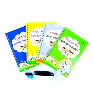 Popular Reusable English Handwriting Children Magic Sank Practice Copybooks