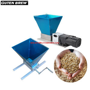 गटेन इलेक्ट्रिक अनाज मिल और ग्राइंडर होमब्रू मैल्ट रोलर क्रशर खाद्य प्रसंस्करण मशीनरी बीयर निर्माण उपकरण - Product Image 3