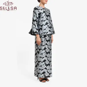 Сексуальное марокканское платье для девушек, кафтан, женская Абая, мусульманская одежда, Джакарта, мусульманская одежда, женский дизайн Baju Kurung