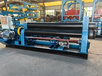 Machine à rouler les plaques automatique multifonction à 3 rouleaux fabriquée en Chine avec un moteur de qualité essentielle