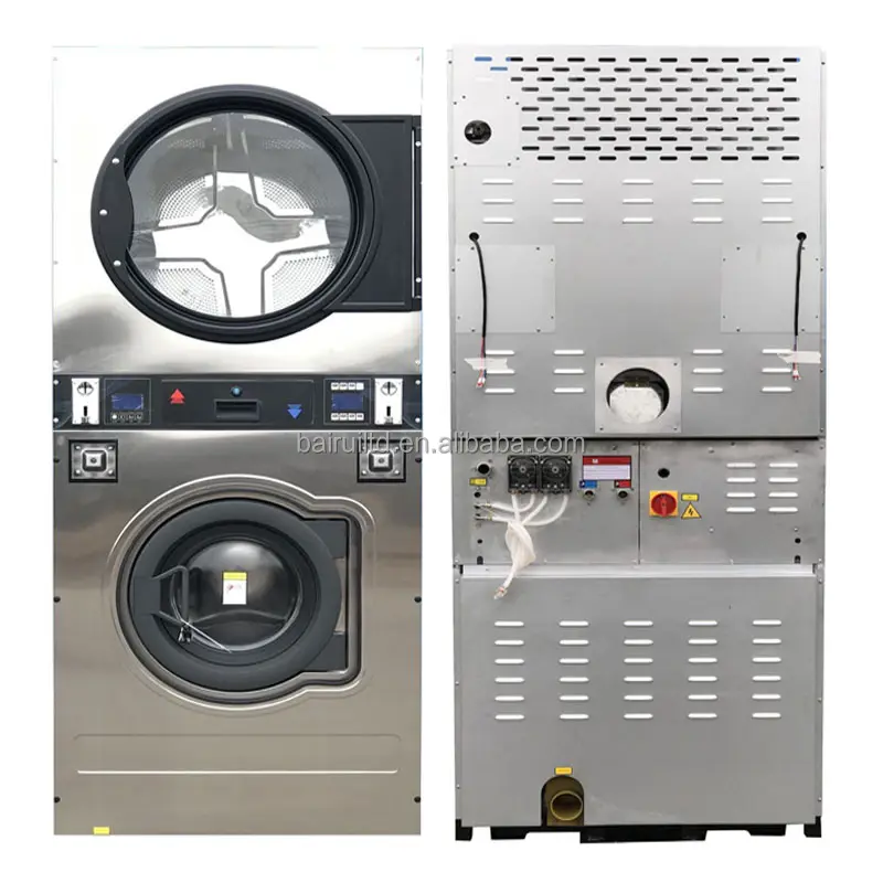 LS invertör ithal parçaları 3 yıl garanti yıkama ve kurutma makinesi çamaşır makineleri
