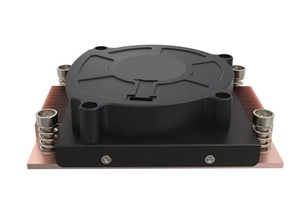 Ventilador de <span class=keywords><strong>Cpu</strong></span> RGB Delgado, Enfriador de <span class=keywords><strong>Cpu</strong></span> de escritorio con aletas de cobre para <span class=keywords><strong>AMD</strong></span> Am5 Ryzen 7000 Itx Htpc, procesador, uso de rendimiento de refrigeración por aire - Product Image 3