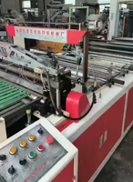 Machine à fabriquer des sacs à fermeture éclair usagée 900, état neuf, machine à former des sacs en plastique, machine à fabriquer des sacs à fermeture éclair pour vêtements