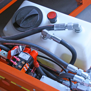 รถยกแบบกรรไกร SJPT0808 8 เมตร แพลตฟอร์มไฮดรอลิกไฟฟ้า รองรับ 2 คน โครงสร้างอลูมิเนียมอัลลอยด์ สำหรับงานวิศวกรรม - Product Image 4