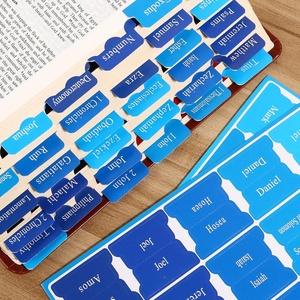 Notes autocollantes personnalisées pour journal biblique avec versets bibliques, texte et logo sur mesure pour femmes, hommes, groupes de prière et écoles du dimanche - Product Image 1