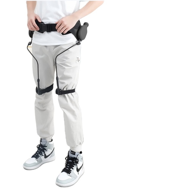 Leg Walker Stroke Hemiplegic Walking Aid Lower Limb Rehabilitation Exoskeleton Foldable Portable