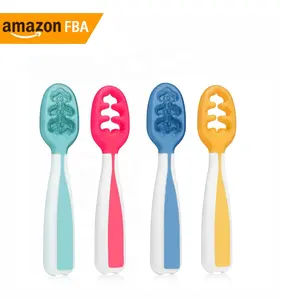 Nuove idee di prodotto 2024 Set di cucchiai per immersione colorati per bambini