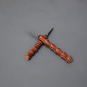 Bamboo Tea Knife Stainless Steel Tea Needle Traditional Chinese Design Handheld Tea Ceremony Tool For Hotels Restaurants Gifts - Product Image 4