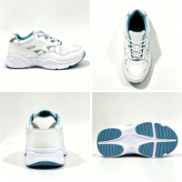 Sneakers de haute qualité avec logo personnalisé pour hommes, design élégant et tendance, confort de marche et fermeture à lacets