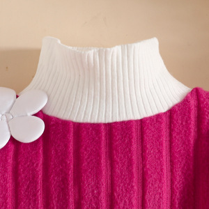 <span class=keywords><strong>Pantaloni</strong></span> a maniche lunghe con collo alto floreale Casual da ragazza autunno inverno con Set Casual a collo alto e elegante e confortevole - Product Image 3