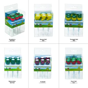 Tee de Golf Ecológico con Forma de Fruta de 83mm, Creativo, de Plástico, de Alta Calidad, Modelo HYT-27, Personalizable con su Marca - Product Image 4