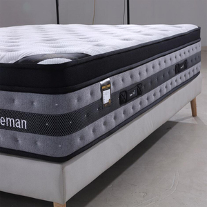 12 pollici 7 zone singolo regina re tasca a molle materasso rotolo di vuoto in una scatola materasso - Product Image 3