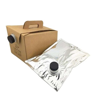 Caja de Cartón para Café Portátil e Impermeable de 96 oz con Logotipo Personalizado, Contenedor Aséptico con Grifo para Vodka, Tequila y Bebidas Frías o Calientes, Aislado - Product Image 2