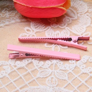 Atacado 6cm Colorful Metal <span class=keywords><strong>Alligator</strong></span> Hair <span class=keywords><strong>Clips</strong></span> Sleek Duckbill <span class=keywords><strong>Clips</strong></span> com Esmalte Revestimento para Styling Seccionamento - Product Image 3