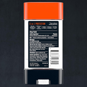 Desodorante en Gel Transparente Xtreme Defense 72HR Personalizado, Protección 5 en 1, Antitranspirante en Barra para Hombre, Secado Rápido, Refresco Ártico, para el Ejercicio - Product Image 2