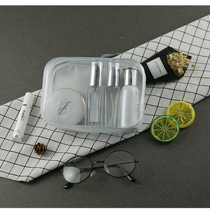 Travel Transparent PVC Toilet Cosmetic Bag Clear <strong>Make</strong> <strong>up</strong> <strong>Pouch</strong> with Zipper - Product Image 6
