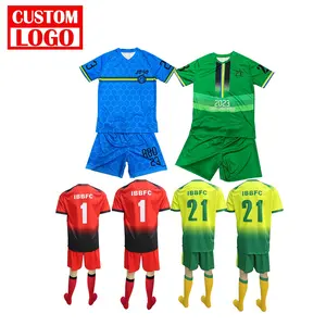 High Quality Customized Printing Soccer Uniforms For Kids Numbers On Back Custom Canada Soccer Jersey