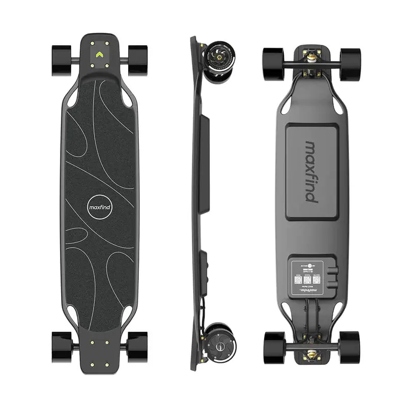 Maxfind MAX5 Accept Customization Dual Hub Motor Powerful Motorized All Terrain Direct Drive Electric Longboard