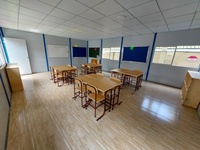 TOPPRE Kits de maisons préfabriquées détachables à assemblage rapide Dortoir de camp de travail modulaire préfabriqué à deux étages pour le personnel temporaire K House