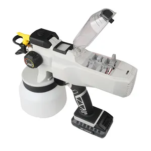 Durable Variable Speed Paint Spray Machine Paint Sprayer Airless Spray Gun With LED And Brushless Motor