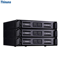 Thinuna XA Series Professional 8ohms 800W Système audio numérique 4 canaux 2U Class AB Amplificateur de puissance pour les performances sur scène