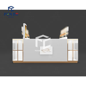 Lujo árabe 2x2 Kiosk Perfume Shop Interior Perfume-KIOSK-Lujo Cosmético Perfume Kiosk Cabina de exposición - Product Image 6