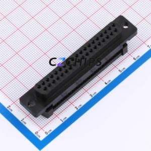 1658614-1 D-Sub/VGA Connector Connector ( Gender: Female )( Total Number of PINs: 37P )( Number of Rows: 2 ) - Product Image 1