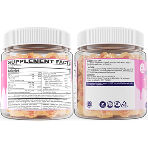 Gomitas OEM Myo-Inositol & D-Chiro Inositol con Omega 3, folato MTHF, vitamina D3, B12, magnesio y zinc para la salud ovárica - Product Image 2
