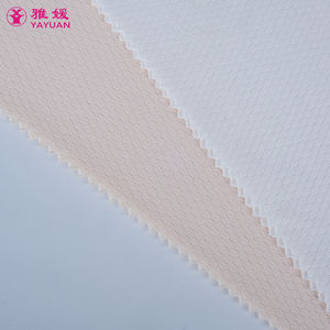 100% Polyester gaufré grille hexagonale <span class=keywords><strong>Kit</strong></span> léger vêtements de sport tissu vêtements de sport maille résille tricoté brocart tissu - Product Image 2