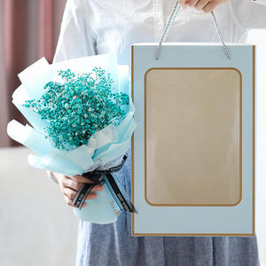 Flores preservadas Gypsophila <span class=keywords><strong>paniculata</strong></span> ramo Secado para siempre Flores eternas Caja <span class=keywords><strong>de</strong></span> regalo para Navidad Día <span class=keywords><strong>de</strong></span> San Valentín Boda - Product Image 3