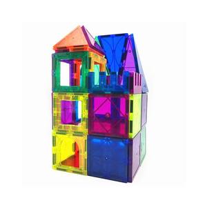 2025 dailyak חם מוכר סיטונאי צעצוע מגנט בניין אריחי 3D צלולים מגנטיים - Product Image 5