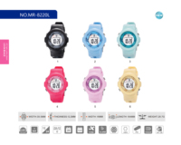 Neues Modell Mode Digitale Sport uhr für Kinder Wasserdichtes Geschenk für Studenten mit Alarm und Leucht funktion