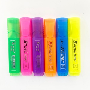 Marcadores de Punta Plana con Logotipo Personalizado en Oferta, 6 Colores Pastel, Marcadores Oblicuos para Oficina y Escuela, Juego de Colores Pastel - Product Image 4