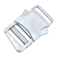 Boucle à dégagement latéral robuste en alliage de zinc de 2 pouces, différentes tailles, ajusteur de boucle à dégagement latéral exquis, accessoires pour sacs