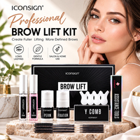 Kit de rehaussement de cils et sourcils semi-permanent style coréen pour usage domestique – Outils de lamination des cils et sourcils