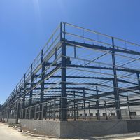 Atelier/Entrepôt préfabriqué en structure acier robuste, excellente durabilité, résistant à l'humidité, insonorisation, capacité de flexion industrielle