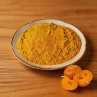 Natuurlijk voedingsmiddelkwaliteit pompoensap poeder, kruidenextract, rijk aan vitamine C, 100% puur plantaardig materiaal voor voedselproductie, fles