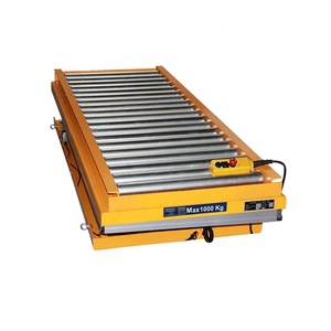Mesa elevadora de tijera con rodillos hidráulicos - Product Image 1