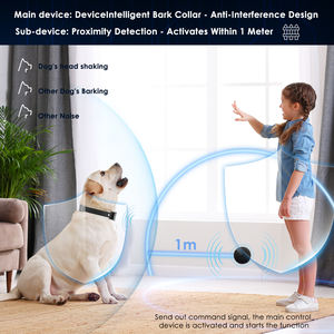 2024 Nieuwe Huisdierengedragsbeheersensor Elektronische Omheining Schorstopper Unieke Blaffende Kraag - Product Image 6