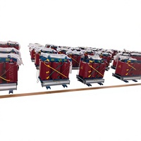 Transformateur de distribution de type sec, autotransformateur à bobine toroïdale, 30 kVA, 125 kVA, fréquence 50 Hz, refroidissement par air, isolation électrique