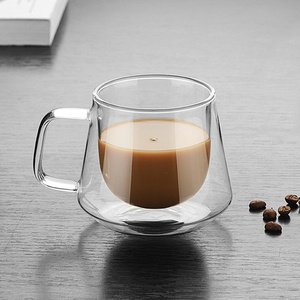 Taza de Café de Vidrio AT PACK, Doble Capa, Aislamiento Térmico, Anti-escaldaduras, Asa Transparente, Diseño Moderno y Simple, <span class=keywords><strong>Tapa</strong></span> con Filtro - Product Image 3