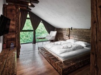 Maison en bois de luxe à 6 chambres / Chalet / Cabane en rondins pour hôtel / club