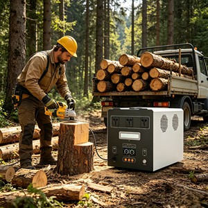 Estación de Energía Solar Portátil Personalizada, Banco de Energía para Exteriores de 3000WH con Carga de Tres Vías para Camping, Cortes de Energía y Actividades al Aire Libre - Product Image 6
