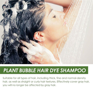 Shampoo Colorante Schiumogeno OEM Private Label 500ml a Base Vegetale con Estratti Verdi, Non Appiccicoso sul Cuoio Capelluto, Lunga Durata, Professionale da Salone - Product Image 6